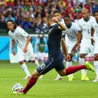 Gyorshír – félidőben Franciaország – Honduras 1:0