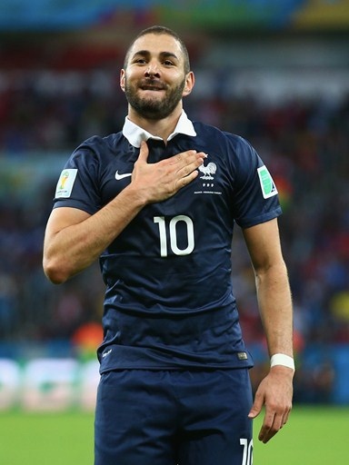 Benzema elégedett lehetett magával