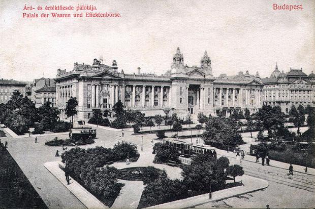 Régi Budapest - volt Tőzsdepalota