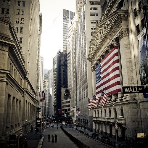Tőzsde, Wall Street, New York