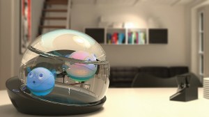 wireless-aquarium-with-robotic-LumiPUFF-fish