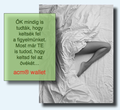 acm® wallet hatás - klinikailag tesztelve!