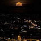 Gyönyörű Telihold ma este!