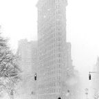 New York, Vasalóház hóesésben :)