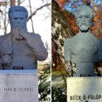 Legóból készült szobrok a Margitszigeten