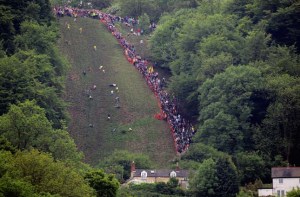 Annual Bank Holiday Cheese Rolling Competition