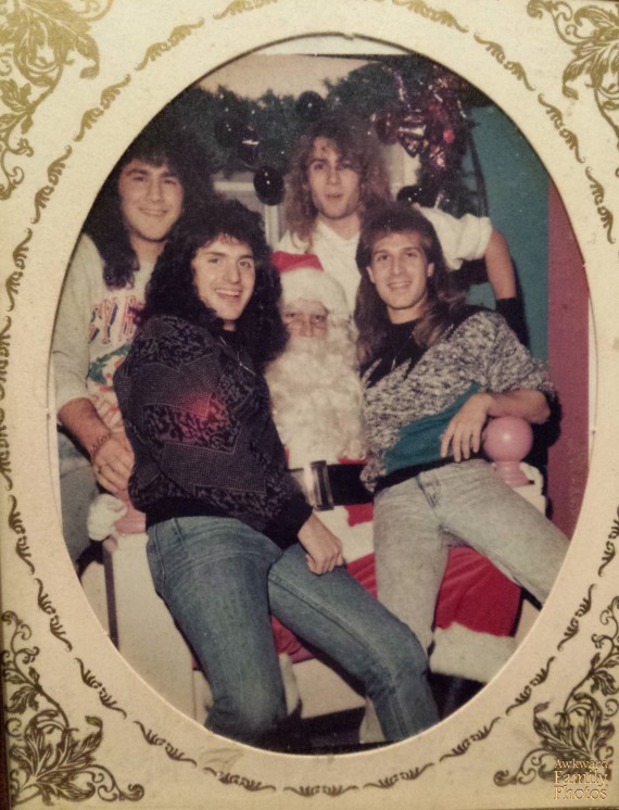 Télapó és a rockbanda