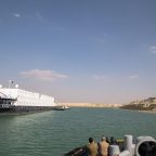 Az épülő új Szuezi-csatorna