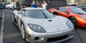 Koenigsegg CCX on display