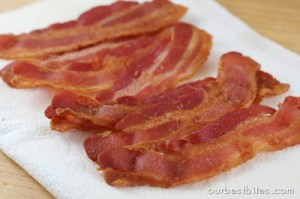 cooked bacon