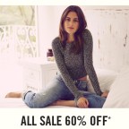 60%-os leértékelés az Abercrombie&Fitch online shopjában
