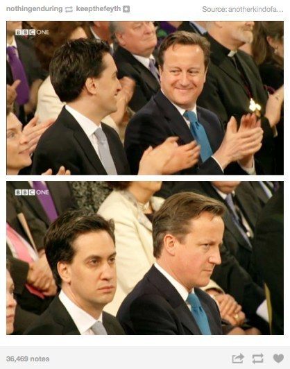 Miliband és Cameron