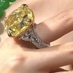 Igen ritka sárga gyémántot árverez el Hongkongban a Sotheby’s