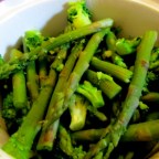 Tejszínes zöldspárga