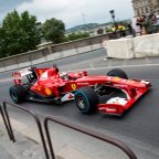 Légiparádé és Forma-1-es bemutató a belvárosi Nagy Futamon