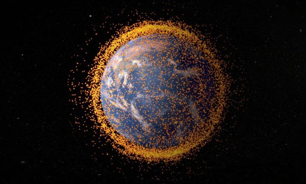 Már nemcsak a Földet szemeteljük tele, de a világűrt is...