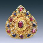 Arany ötvösművészeti remekeket találtak egy kínai hercegné sírjában