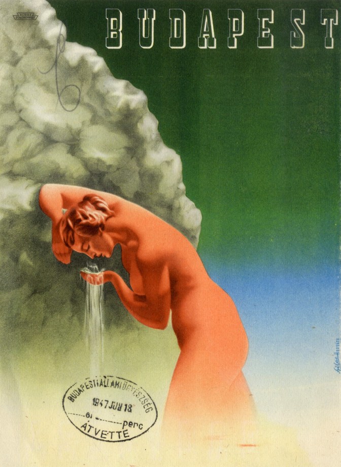 Vintage Spas' Advertisements in Budapest, Hungary (3)