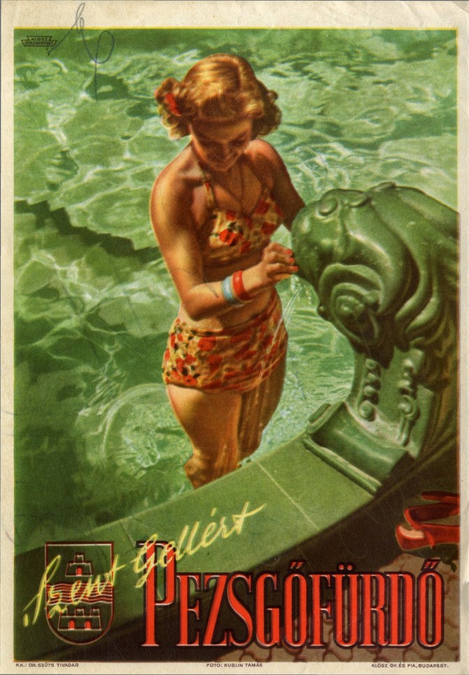 Vintage Spas' Advertisements in Budapest, Hungary (4)