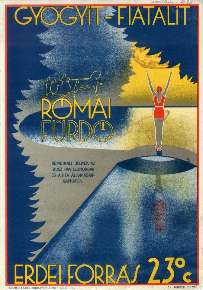 Vintage Spas' Advertisements in Budapest, Hungary (8)