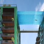 Úszómedence fog összekötni két londoni toronyházat