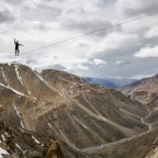 A magyar Outdoor Inhales csapat highline-világrekordot döntöt
