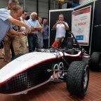 Új fejlesztésű elektromos versenyautót készítette a BME mérnök hallgatói az idén