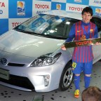 Lionel Messi és az autók