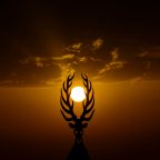 Naplemente Hortobágyon