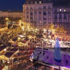 Adventi vásár a Szent István-bazilikánál