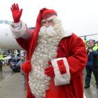 Budapestre érkezett a lappföldi Mikulás