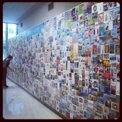 Books&More_Chavez Postcard Wall