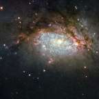 Két galaxis összeütközéséről készített képet a Hubble űrteleszkóp