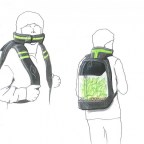 Légtisztító “növényi hátizsákot” tervezett egy holland diák