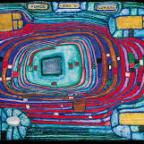 Hundertwasser és egy japán művész grafikáiból nyílik kiállítás Budapesten