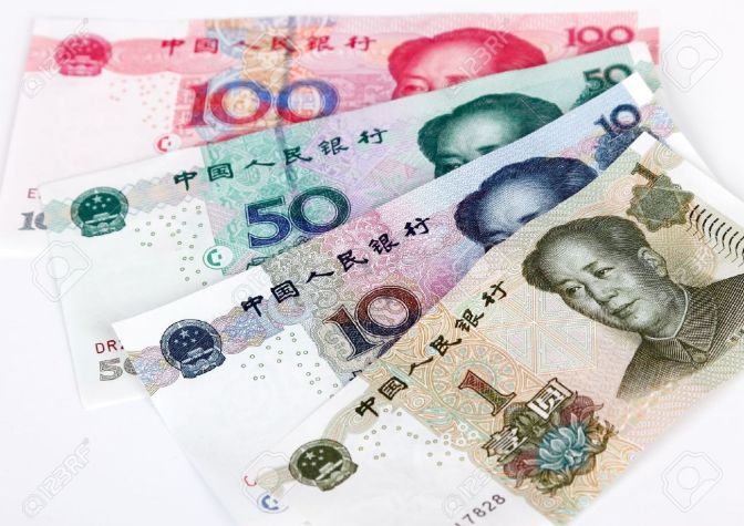 17938197-China-s-currency-Chinese-banknotes-Stock-Photo