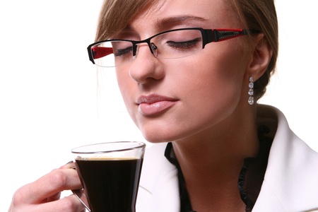 8437032 - white beautiful blond busines woman