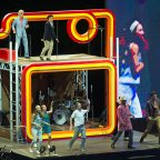 A londoni Globe színház előadása a Margitszigeten