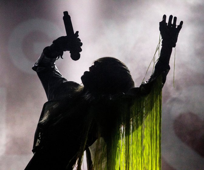 Kapolcs, 2016. július 24. Péterfy Bori énekesnõ a Péterfy Bori & Love Band koncertjén a 26. Mûvészetek Völgye 2016 kulturális fesztiválon 2016. július 23-án. MTI Fotó: Szigetváry Zsolt