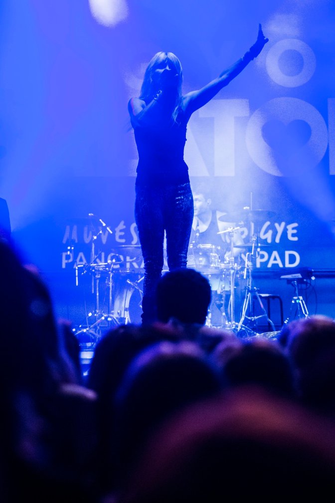 Kapolcs, 2016. július 24. Péterfy Bori énekesnõ a Péterfy Bori & Love Band koncertjén a 26. Mûvészetek Völgye 2016 kulturális fesztiválon 2016. július 23-án. MTI Fotó: Szigetváry Zsolt