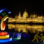 Olimpia 2024 – A budapesti pályázat emblémája
