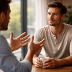 A férfi, aki nem reagál azonnal